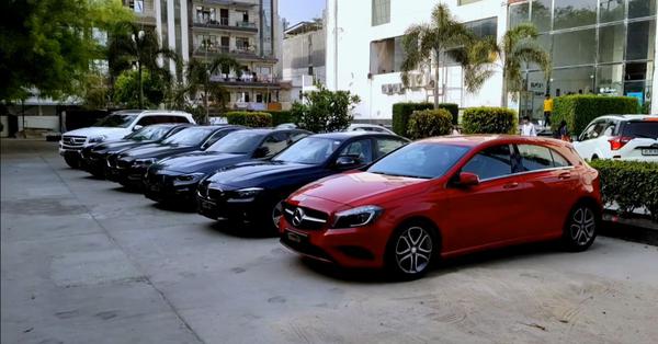 Well-kept Mercedes-Benz & BMW luxury cars for sale from 8.75 lakh