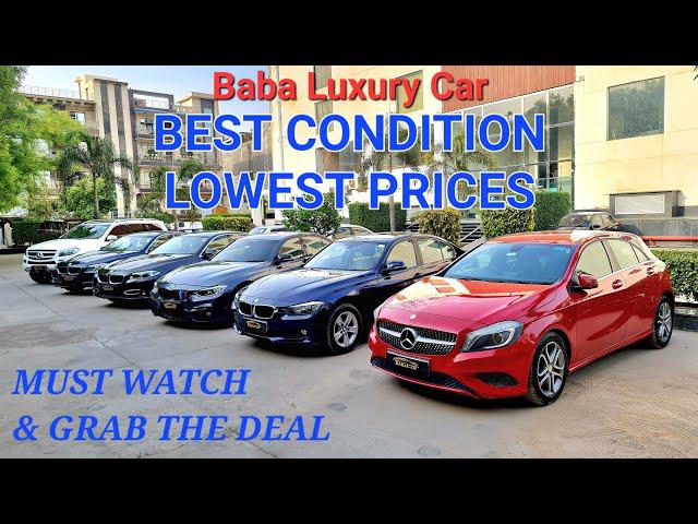 Mercedes-Benz y BMW bien cuidados coches de lujo a la venta desde 8,75 lakh 