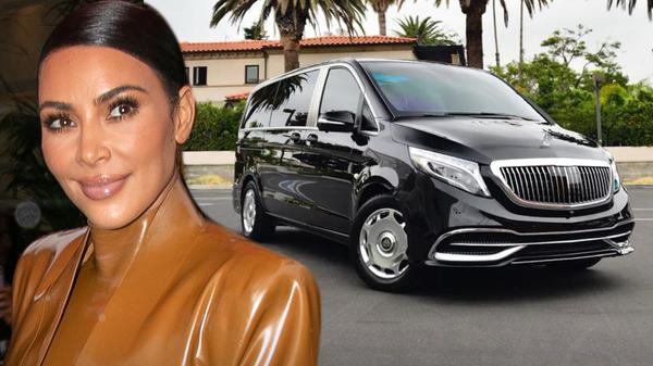 Kim Kardashian compra US $ 400k Minivan de luxo de luxo para transportar crianças