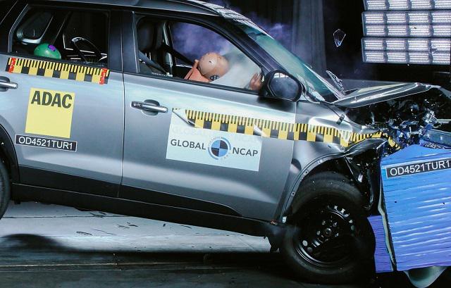 Toyota Urban Cruiser scores four stars in the latest Global NCAP crash test 