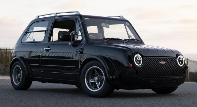 Adorable Vintage JDM Car: A Detailed Look No Nissan Pao 
