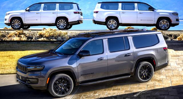 Jeep stretches full-size SUV a foot with 2023 Wagoneer L and Grand Wagoneer L 