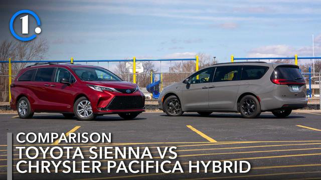 Comparison: 2021 Toyota Sienna vs 2021 Chrysler Pacifica Hybrid
