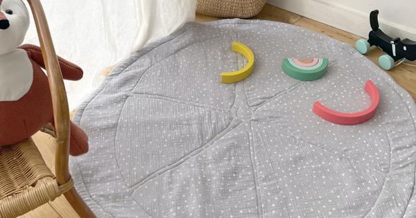 DIY bébé : Un tapis d'éveil en forme de citron