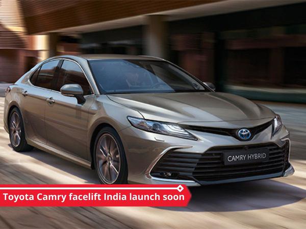 2022 Toyota Camry Hybrid Facelift Teased; India Launch Soon 