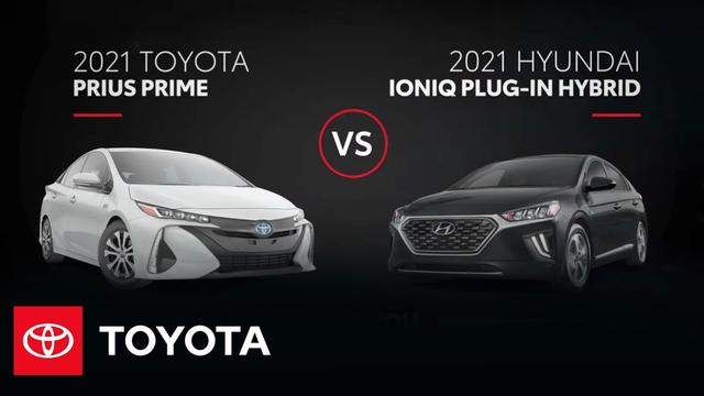 2021 Toyota Prius Prime vs. 2021 Hyundai Ioniq PHEV Comparison