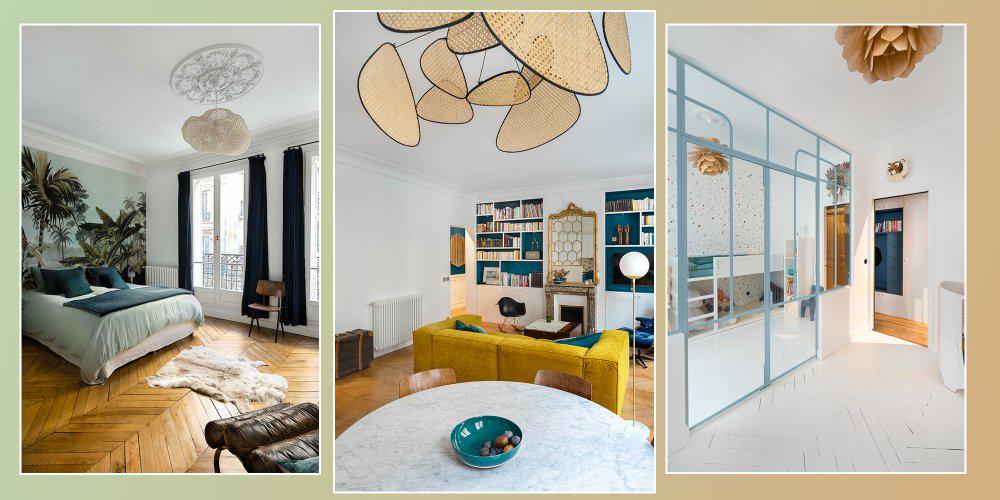 Before-after: a luxurious studio like a chic hotel suite 