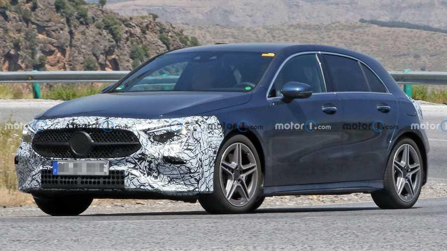 Facelifted 2022 Mercedes-Benz A-Class Hatchback Spied