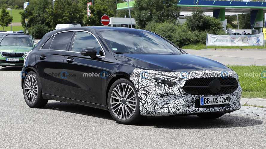 Facelifted 2022 Mercedes-Benz A-Class Hatchback Spied 