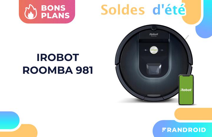 L’excellent aspirateur iRobot Roomba 981 est moins cher pendant les soldes