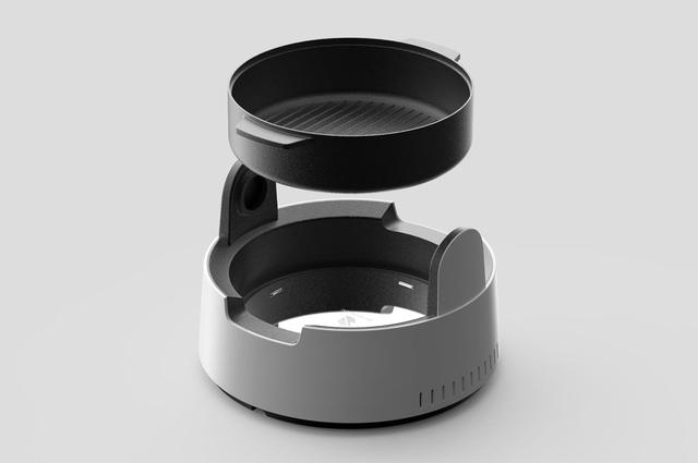 This portable electric pot was designed to cook soup while camping!