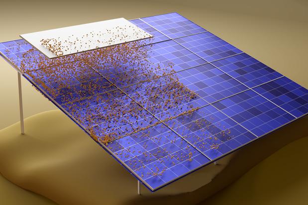 Scientists figured out a way to clean dust off of solar panels without using water Guides