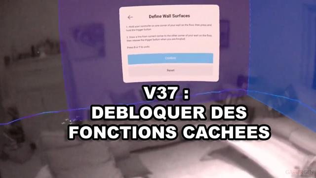 TUTO Oculus Quest 2 : V37, comment débloquer les fonctions cachées (démo Party, nouveau Guardian...)