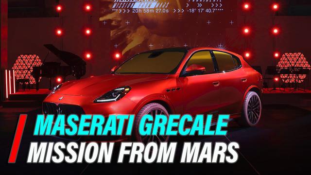 Carscoops One-Off Maserati Grecale Has Orange Paint Inspired By Mars 