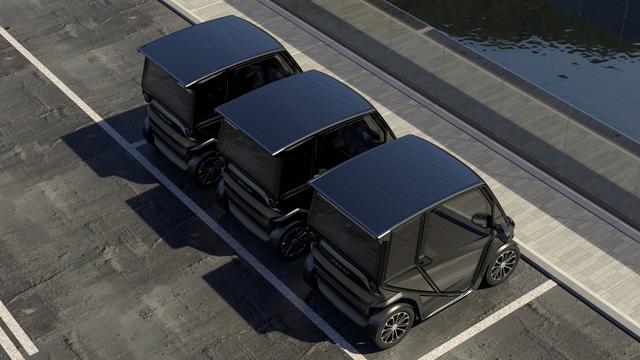 Mini Solar-Powered Cars Could be The Future of Urban Mobility