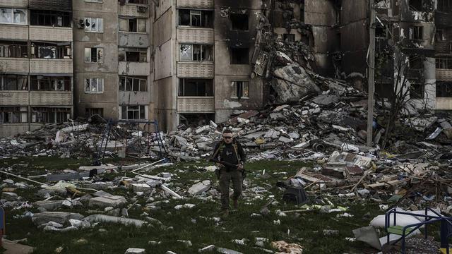 Ukraine : dans les décombres de Kharkiv 