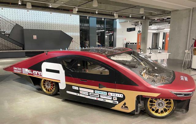 Iowa State University’s solar car team unveils its newest car