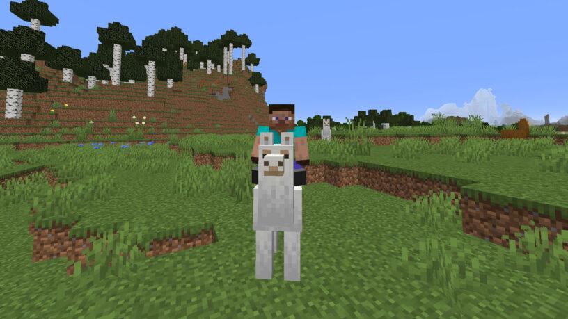 Comment apprivoiser un lama dans Minecraft