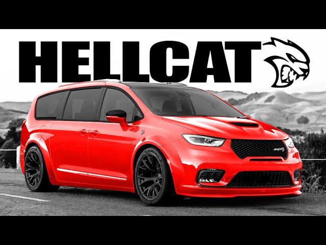 YouTube car builder is planning a Hellcat-powered minivan