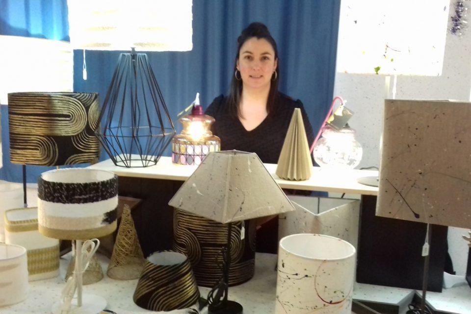Lannion. Tailor-made lampshades at Morgane R 