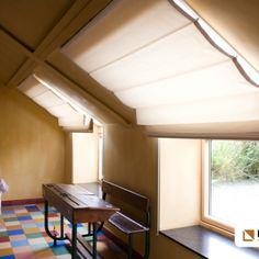 Roof window coverings and skylights-sails, curtains and blinds