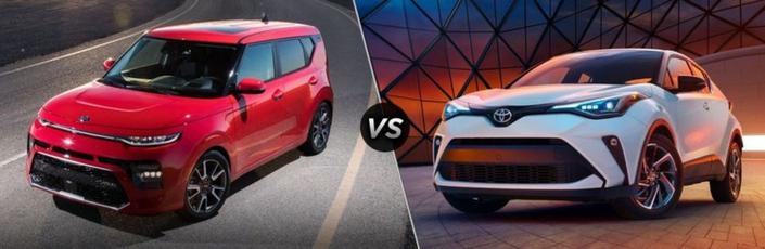 2021 kia alma vs. 2021 Toyota C-HR Comparison 