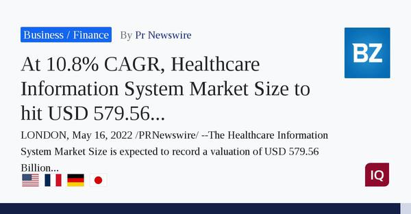 À 10,8% du TCAC, la taille du marché du système d'information sur les soins de santé pour atteindre 579,56 milliards USD en 2028, explique la recherche sur le marché de la brandessence