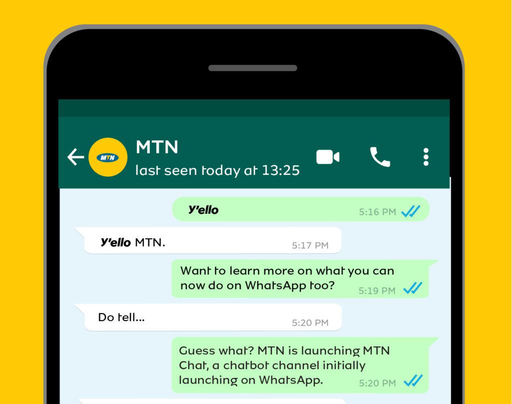 MTN Launches Electronic Bank Transfers Through WhatsApp 