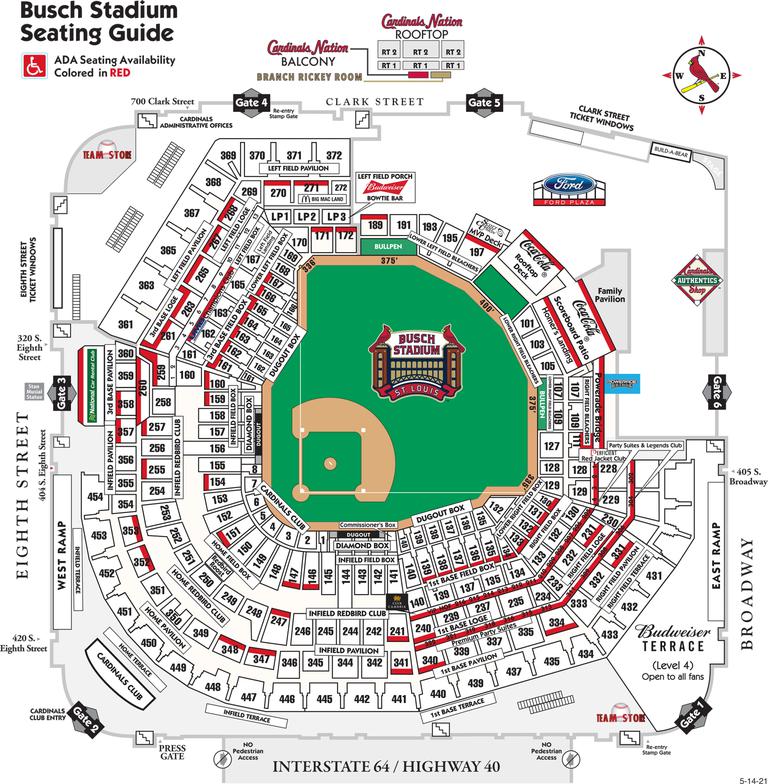 Busch Stadium Information Guide 