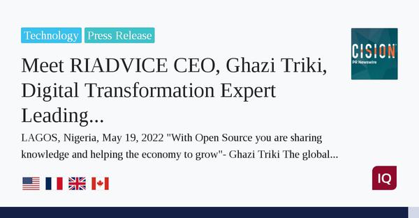 Meet RIADVICE CEO, Ghazi Triki, Digital Transformation Expert Leading BigBlueButton eLearning Revolution 