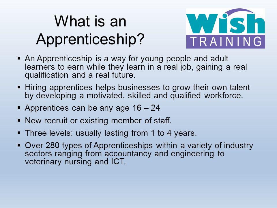 What is an Apprenticeship? 