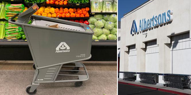 Albertsons to test Veeve smart shopping cart