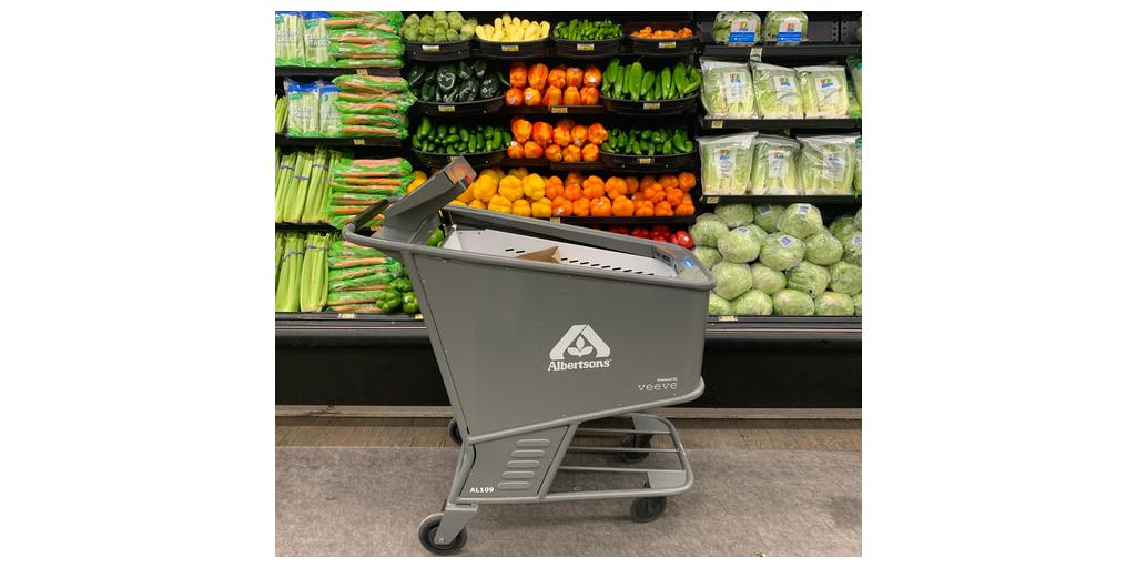 Albertsons to test Veeve smart shopping cart 