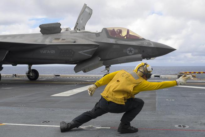 More than Two Dozen Naval F-35s Now Underway in the Western Pacific 