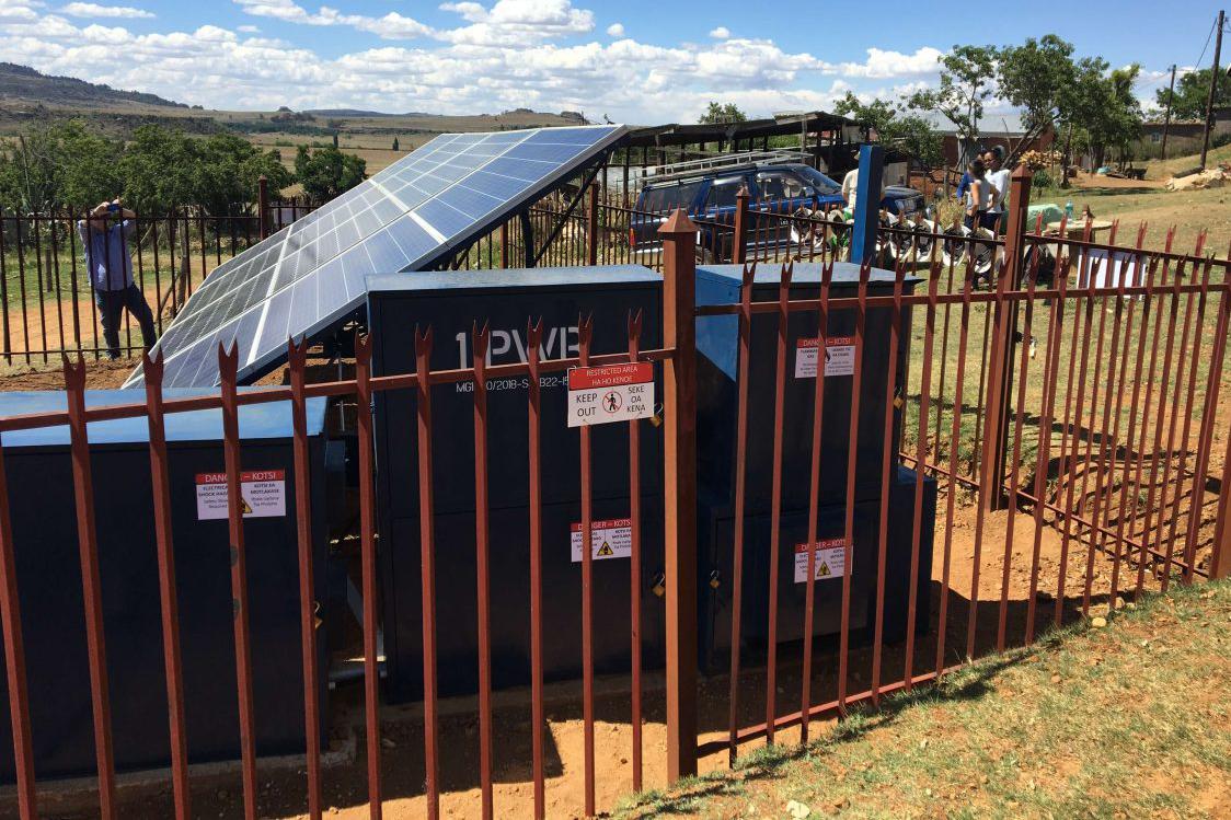 Expanding energy access in rural Lesotho