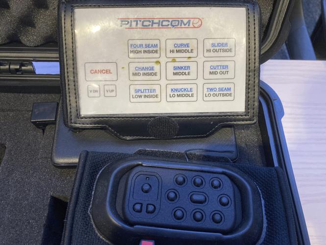 MLB says catchers may use a new electronic signal system to call pitches this season
