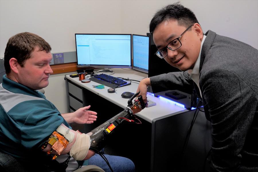 University of Minnesota technology allows amputees to control a robotic arm with their mind