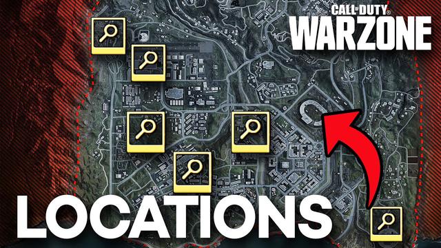 Call of Duty Warzone – Secrets of the Pacific locations 