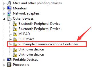 PCI device driver missing; Where do I download it? 