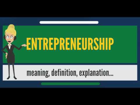 Que signifie l'entrepreneuriat pour vous ? 