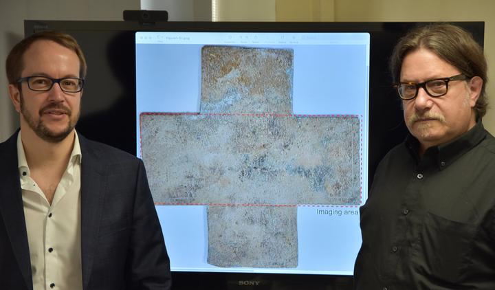 1 Terahertz imaging reveals hidden inscription on early modern funerary cross 1 