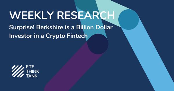 ¡Sorpresa! Berkshire es un inversor de mil millones de dólares en una Crypto Fintech 