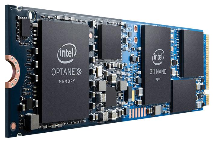 Intel Optane Memory H10 M.2 NVMe SSD Review: QLC Flash Meets Optane Caching 