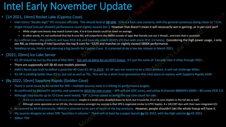 Intel Next-Gen Desktop CPU Rumors: Alder Lake With 10nm Golden Cove, Core i9 Up To 8 Cores & 24 Threads, Meteor Lake With 7nm Redwood Cove Cores 