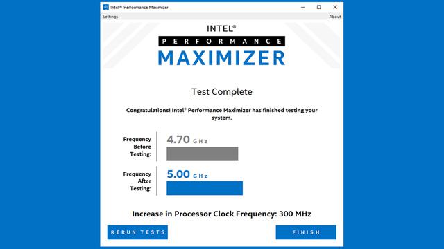 Intel esittelee yhden napsautuksen OC-työkalun: Intel Performance Maximizer