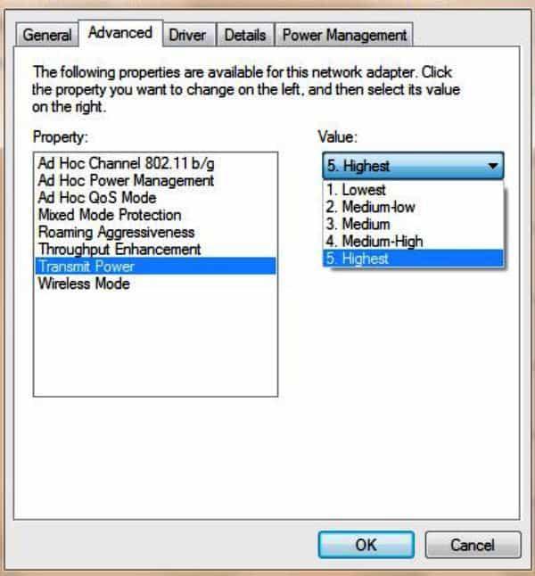 Intel Dual Band Wireless-AC 7260 adapter keeps disconnecting and is experiencing problems 