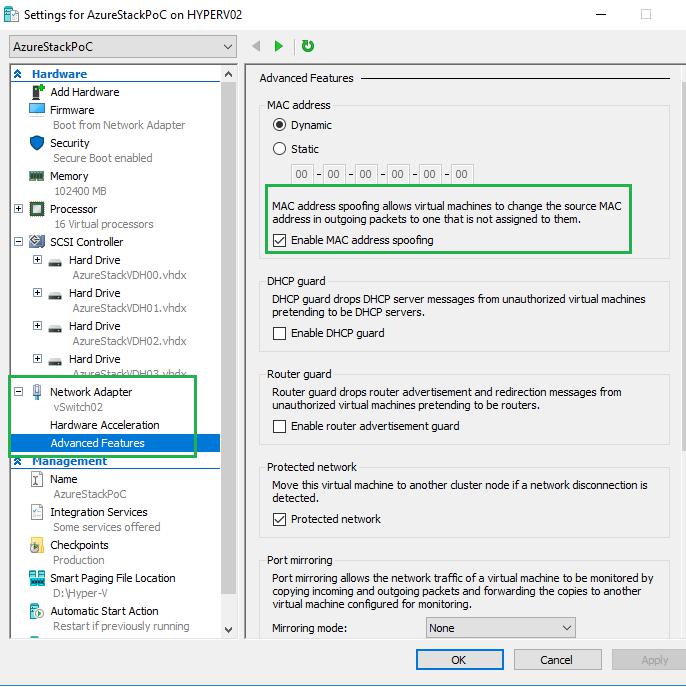 How to enable or disable Nested Virtualization for VMs in Hyper-V 