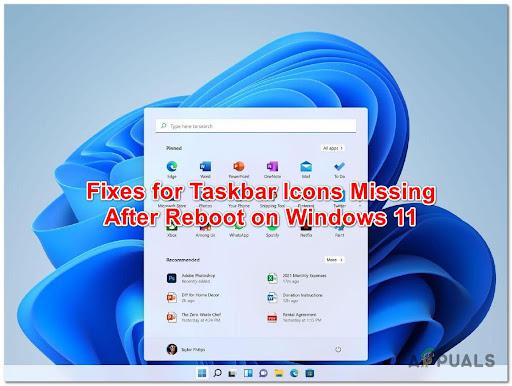 Disappearing taskbar icons / missing programs? 