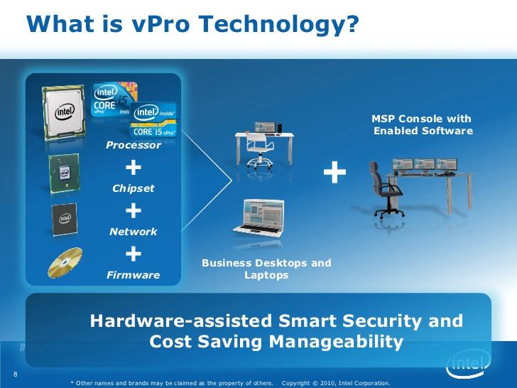 Using Intel vPro for client virtualization -- is it worth the price?