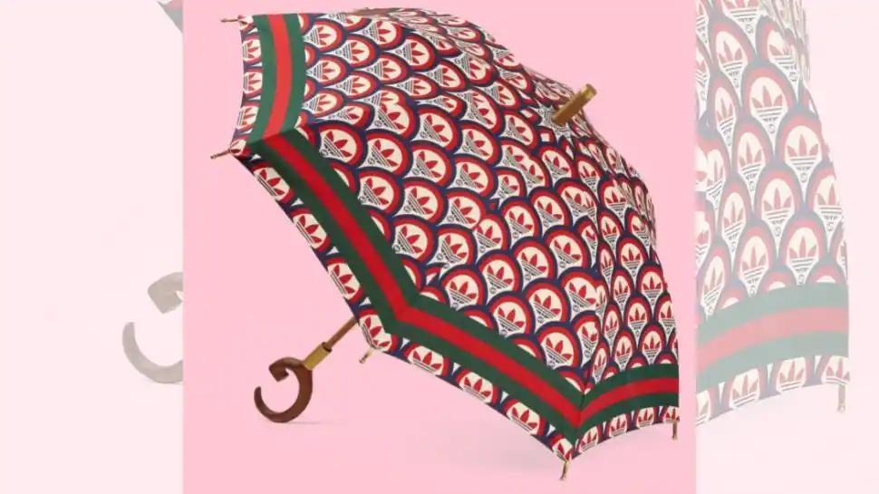 "Joten, mitä se tekee?" Netizenit kysyvät, kun Gucci, Adidas myy sateenvarjoja 1,3 lakhin arvosta, jotka eivät edes estä sadetta
